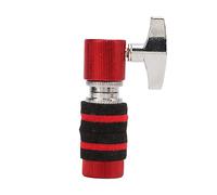 ZIXINNKC Embrague de tambor de jazz Antióxido Resistente al desgaste Fácil de instalar Mano de obra fina Embrague de platillos de metal Hi Hat (Roja)