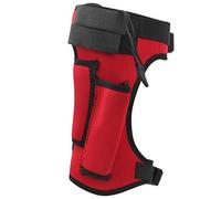 ZIXINNKC Equipo de Buceo Diver Subacuático Dedicado Polainas Ajustables Funda para Envoltura de Cuchillo Rojo