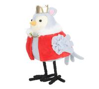 ZIXINNKC LINDA DECORACIÓN ADORABLE DE PÁJARO DE PIE PARA ESTATUILLA DE ANIMAL DE MESA DE PASCUA