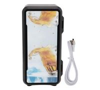 ZIXINNKC Mini refrigerador portátil 9V 2A 10-18W 5V 1A Enfriador Calentador Interfaz USB Refrigerador Compacto para el Cuidado de la Piel Cosméticos Bebidas Alimentos