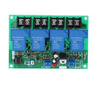 ZIXINNKC Placa de Secuencia de Tiempo de Potencia Módulo de Controlador secuencial Ajustable de 4 Canales 30A 0.5-4s