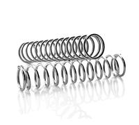 Zixinz-Resortes de compresión 10 unids resorte de compresión Pequeño lanzamiento de presión de retorno mecánico de retorno de acero DIA 0,4-0.5MM Outer Dia 3-10mm, buena flexibilidad(20 Mm,10mm)