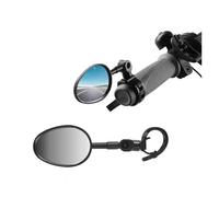 ziyany Espejo retrovisor for Patinete eléctrico Compatible con Xiaomi M365 1S Pro PRO2 MI4 Pro. Espejos retrovisores Ajustables for Manillar.(2PC)