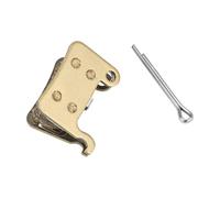 ziyany Pastillas de Freno compatibles con Patinete eléctrico Ninebot ZT3 / ZT3 Pro, Repuesto de Disco de Freno de Rueda Delantera y Trasera semimetálicas.(Rear Full Metal)