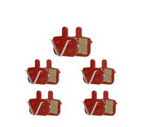 ziyany Pastillas de Freno Huecas rectangulares, Discos de fricción semimetálicos, compatibles con el Patinete eléctrico Kugoo G-Booster. Piezas de Repuesto.(10 Pcs)
