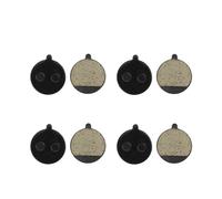 ziyany Pastillas de Freno semimetálicas, Discos de fricción compatibles con Scooters eléctricos IScooter IX3, IX4, I9 y I9Max. Piezas de Repuesto.(8 Pcs)