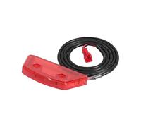 ziyany Piezas de Patinete eléctrico Piezas de Montaje de luz Trasera compatibles con el Scooter eléctrico KUGOO KuKirin G2 MAX, Accesorios de Repuesto for luz Trasera de Advertencia.