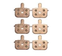 ziyany Reemplazo de Pastillas de Freno compatibles con Scooter eléctrico Ninebot MAX G3, Freno de Disco, Piezas metálicas, Accesorios(6 Pcs)