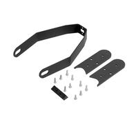 ziyany Soporte de Guardabarros Trasero Compatible con Patinete eléctrico Xiaomi M365 Pro 1S Pro2, Protector de Metal a Prueba de Golpes(Black)