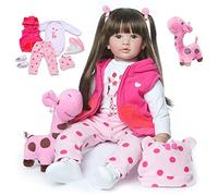 ZIYIUI Muñeca Reborn 50 cm 20 Pulgadas Bebe Reborn Niña Muñeco Simulación de Bebes Reborn Silicona de Realista Lindo de la Muñeco Juguetes Regalode Los Niños Reborn Dolls