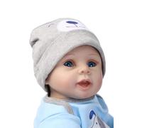 ZIYIUI MuñEcas Reborn - 55 cm Bebe Reborn Vinilo Silicona Suave Bebé ReciéN Nacido Bebe Reborn Silicona NiñO Hecho A Mano NiñOs NiñAs Regalos De Juguete MuñEcas Reborn Realista Adecuado para 3 Años +