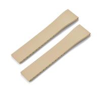ZIYIWANG Compatible con anchos de asas que van desde 16 mm hasta 22 La correa liberación rápida caucho fluorado está disponible en varios tamaños y viene un cierre mariposa(Khaki No Buckle,20mmx16mm)