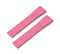 ZIYIWANG La correa de caucho con cierre mariposa es compatible anchos asa que van desde 16 mm hasta 22 Las asas liberación rápida son compatibles correas buceo deportivo(Pink No Buckle,19mmx16mm)