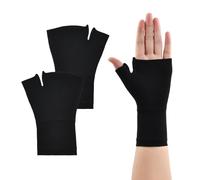 Ziyonix 2 Piezas Muñequeras de Compresión, Muñequeras para Muñeca y Pulgar Transpirable Muñequera Soporte Férula Elástica Muñequera Deportiva de Protección para Mujer Hombre Túnel Carpiano (Medium)
