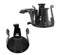 Ziyonix 2 Piezas Soportes para Vasos de Coche, Soporte para Bebidas para Ventilación Botellas Porta Latas Portabebidas Coche Posavasos Coche Universal Autoadhesivo Porta para Tazas de Café y Botellas