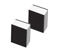 Ziyonix 50pcs Soportes MagnéTicos para Etiquetas, Etiquetas Magnéticas Escribible con Películas Protectoras Soportes Magnéticos Para Tarjetas De Datos para Estantes de Meta Pizarra (25 x 50mm)