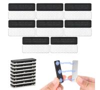 Ziyonix 8 Set Placas de Identificación Imanes Placa Metalica de Identificacion Badges Magnétiques Soportes Magnético con Imán de 3 Puntos con 8 Cinta Adhesiva para Nombre Identificaciones