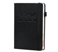 Ziyonix Agenda 2026 Vista Semanal, A5 Planificador 2026 Semana Vista, Agenda 2026 semana vista 21 x 14,5 cm, Planificador Anual (Enero-Diciembre) para Oficina, Escuela, Profesores y Estudiantes, Negro