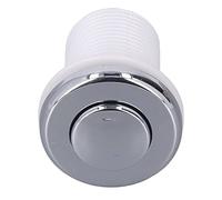 Ziyvural Kit de Interruptor de Aire para Triturador de Desperdicios con | Construcción de Acero Inoxidable y ABS, Clasificación 125-250V, Control Fácil con Botón, Orificio de Instalación de 32mm,