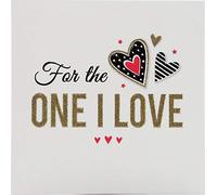 ZIZI Cards - Tarjeta de cumpleaños con texto en inglés"One I Love" (138 mm)