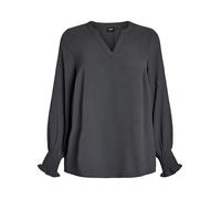 Zizzi Blusa 'Kikka' gris oscuro XXXL-4XL gris oscuro