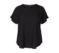 Zizzi Blusa 'Vanni' negro XXXL-4XL EUR