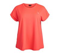 Zizzi Camiseta 'Abasic' gris / coral 7XL-8XL EUR