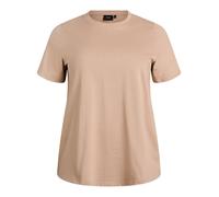 Zizzi Camiseta 'Charlin' beige oscuro XXXL-4XL EUR