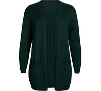 Zizzi Cárdigan 'MCARRIE' verde oscuro M EUR