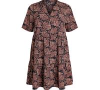 Zizzi Vestido 'Vanni' crema / marrón / negro 54-56 crema / marrón / negro