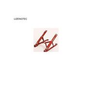 (ZJ01-legno di pero rosso) Supporto per laptop pieghevole in legno adatto per notebook da 11 a 17 pollici