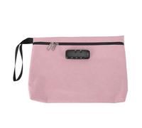 ZJchao 1 Bolsa a Prueba de olores de Activado, Bolsa a Prueba de Olores, Smell Proof Bag con Cerradura de combinación, Bolsa de Almacenamiento Sin Olor para Café Té Alimentos (Rosa,