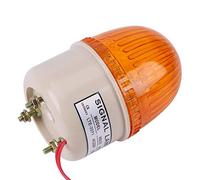 ZJchao 1 Luz Estroboscópica LED Intermitente de 220V 15W, Lámpara de Advertencia Industrial para Máquinas Herramientas, Roja (YELLOW)