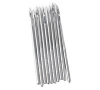 ZJchao 10 Unids/set Agujas para Máquinas De Coser 6 Tipo Máquina De Coser Industrial Agujas De Metal 9# 11# 12# 14# 16# 18# para De Industrial