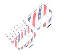 ZJchao 2 PCS CIRMER DE CABEJA Guardia Combres Guías Accesorios DE Corte Profesional para Peluqueros Principiantes con Abdominales Resistentes Al Calor Dientes Redondeados sin Tracción