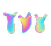 ZJchao 3 Uds Cepillo Elevador de Pestañas Herramienta de Acero Inoxidable Y V T Formas de Pestañas Permanente Peine Ayuda para Salón Profesional Uso en el Hogar