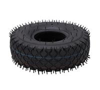 ZJchao 4.10/3.50-4 Neumático, Scooter Engrosado del Neumático Exterior Tubo de Reemplazo del Tubo Interno con la Válvula Doblada Dolly Wheels Tires de Carretilla para Scooter Eléctrico, Cortadoras