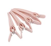 ZJchao 4 Pinzas para Dar Volumen Al Cabello, Pinzas para Levantar la Raíz y la Coronilla con Efecto Voluminizador Instantáneo, Antideslizantes y que No Dejan Marcas, para Todo Tip (Beige)