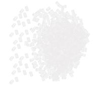 ZJchao 500 Piezas Pendientes de Silicona Locos de Respaldo de Aretes Clear Transparente Baja Alergia No Oxidante Cómodo con la Decoloración de la Corrosión Resistencia a la