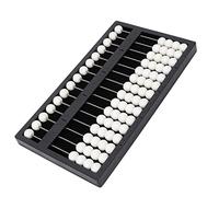 ZJchao Abacus Math Math Learning Tool Professional Abacus para Abacus Educativo Ciegos con Discapacidad Visual con Cuentas Pulidas Suaves para la Educación Temprana Cálculos Rápidos