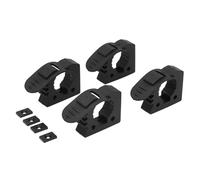 ZJchao Abrazaderas para Portaequipajes, Soporte de Pala para Portaequipajes, 4 Piezas, Accesorios para de Techo, Montaje en Pala, Sujeción de 30 a 40 Mm, Capacidad de Carga de 11 Kg, Soporte de