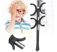 ZJchao Aleta óptica Profesional De Plástico Ajustable Para Optometría, Instrumento De Aleta Para Entrenamiento Visual Distancia Pupilar Ajustable Fácil De Usar Medición Clara Considerado Y Práctico