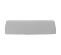ZJchao Almohada de Elevación de Piernas, Almohada de Soporte para Piernas con Forma de Medio Cilindro de Espuma Viscoelástica para Dormir en Casa o Viajar (Gray)