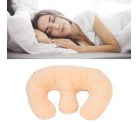 ZJchao Almohada para el Pecho con Cojín Extraíble, Almohada de Apoyo para el Pecho, Material de Algodón de Apoyo para la Lactancia Materna, Sueño y Masaje