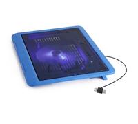 ZJchao Almohadilla de Enfriamiento de la Computadora Portátil, Almohadilla de Enfriamiento del Ventilador de Computadora Portátil Big Ventilador USB Refrigerador para la para 14 "o por Debajo del