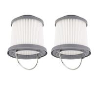 ZJchao and Decker Filtro Filtro de Vacío de Repuesto para, Paquete de 2 Filtros Duraderos con Alta Eficiencia para Control de Alergias, Compatible con PV1210 V1020L PD11420L