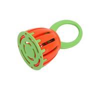 ZJchao Baby Cage Bell Ratch, Handbell Orff Percusion Instrument Instrument Toys Music Toys with Oval Many Bell Baby Cage Shaker para Entrenamiento Temprano