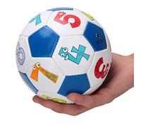 ZJchao Balón de Fútbol para Jugar Al Aire para Niños, Balón de Fútbol de Entrenamiento Tamaño 2 para Niños, 13cm/5,1 Pulgadas, de Partido Deportivo Colorido (Bola numérica)