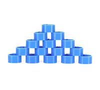 ZJchao Bandas de Piernas de Codorniz, 200 Piezas de Palomas de 10 Mm sin Palabras de Pájaros Aves de Corral de Pájaros de Identificación de con 0,4 X 0,3 Pulgadas de Bandas de Piernas Avícolas para