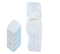 ZJchao Bandas Desechables para el Vientre del con Protección contra Fugas y Carbón de bambú para Controlar los Olores (M.18 tabletas [Volumen a Granel] Desodorante de)